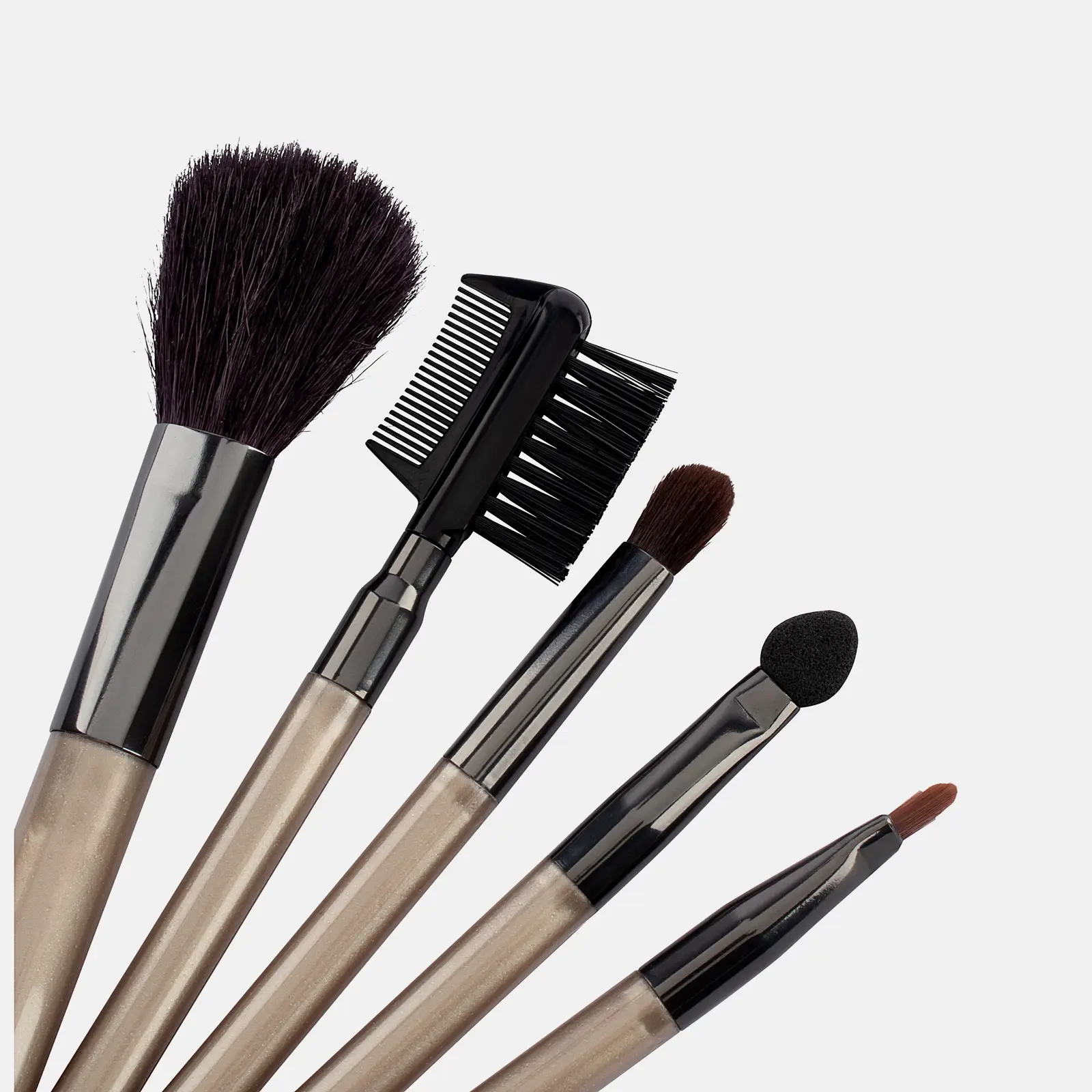 Набор аксессуаров QVS для макияжа 82-10-1697 50г 6шт 8.5*18*2см