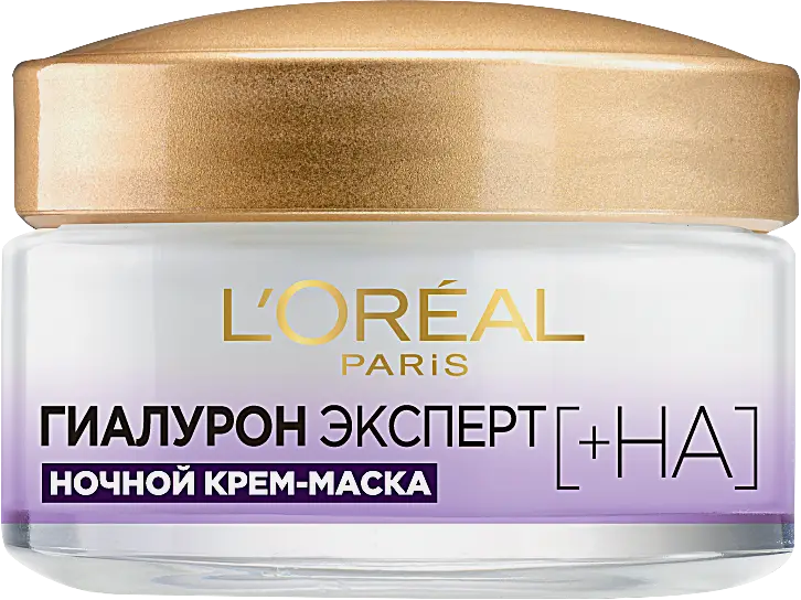 Крем-маска для лица L’Oréal Paris Ночная Эксперт с гиалуроновой кислотой 50мл