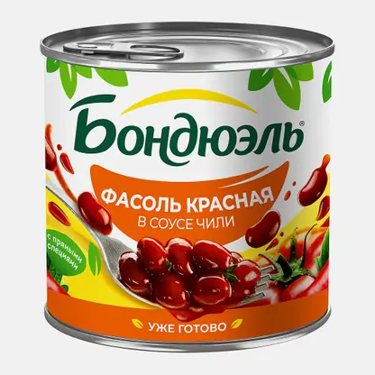 Фасоль Бондюэль чили 400г