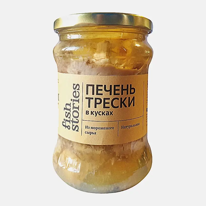 Печень трески натуральная Fish Stories 450г
