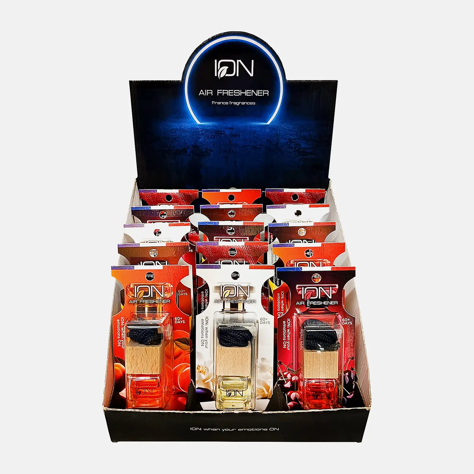 Освежитель подвесной Ion perfume 6мл в ассортименте