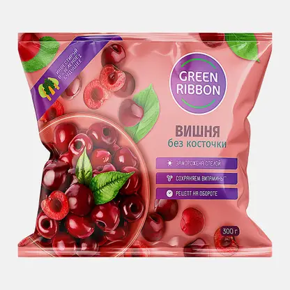 Вишня Green Ribbon быстрозамороженная 300г