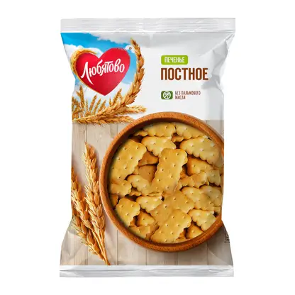 Изображение товара Печенье Постное Любятово 300г