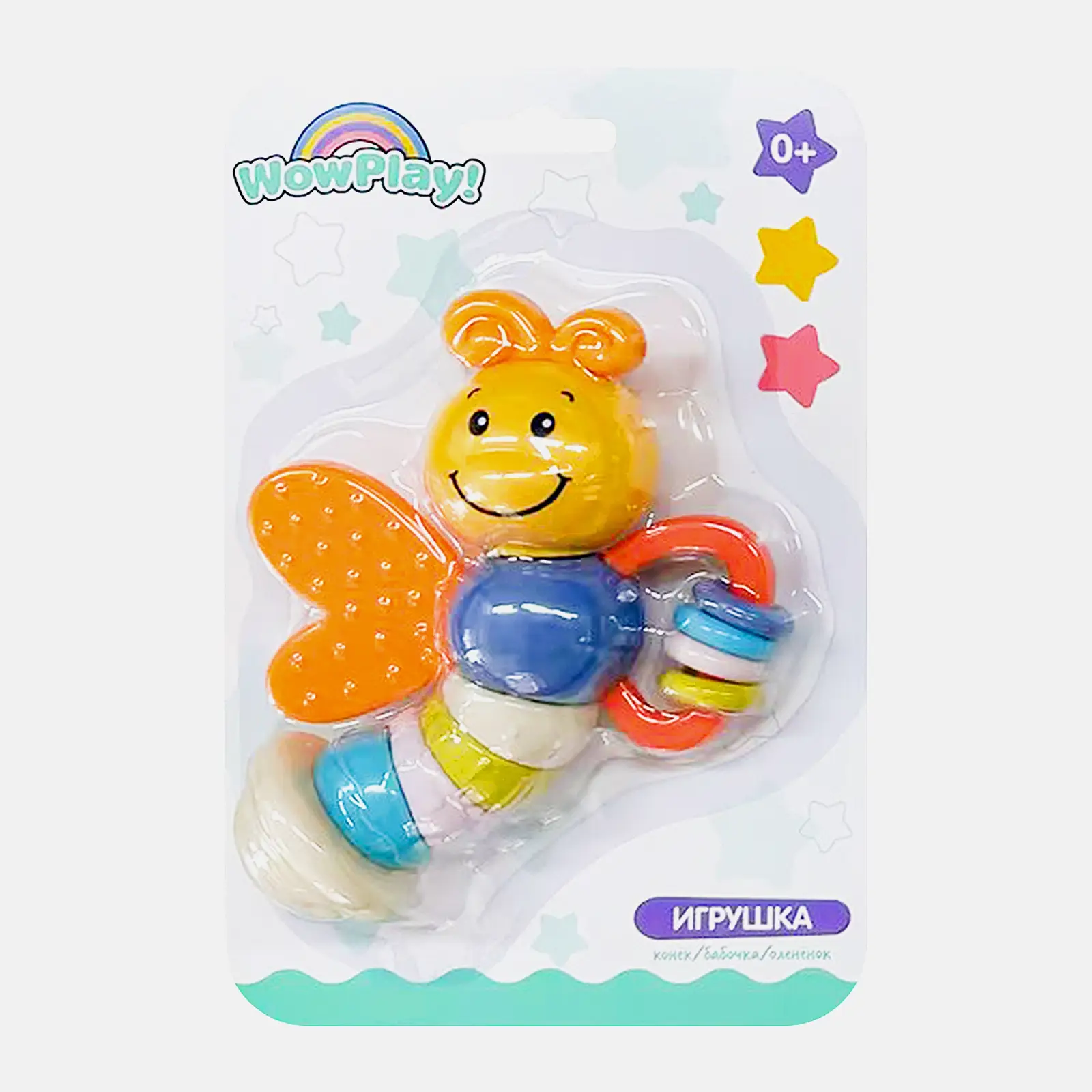 Игрушка Конёк/Бабочка/Оленёнок 40204019JD в ассортименте