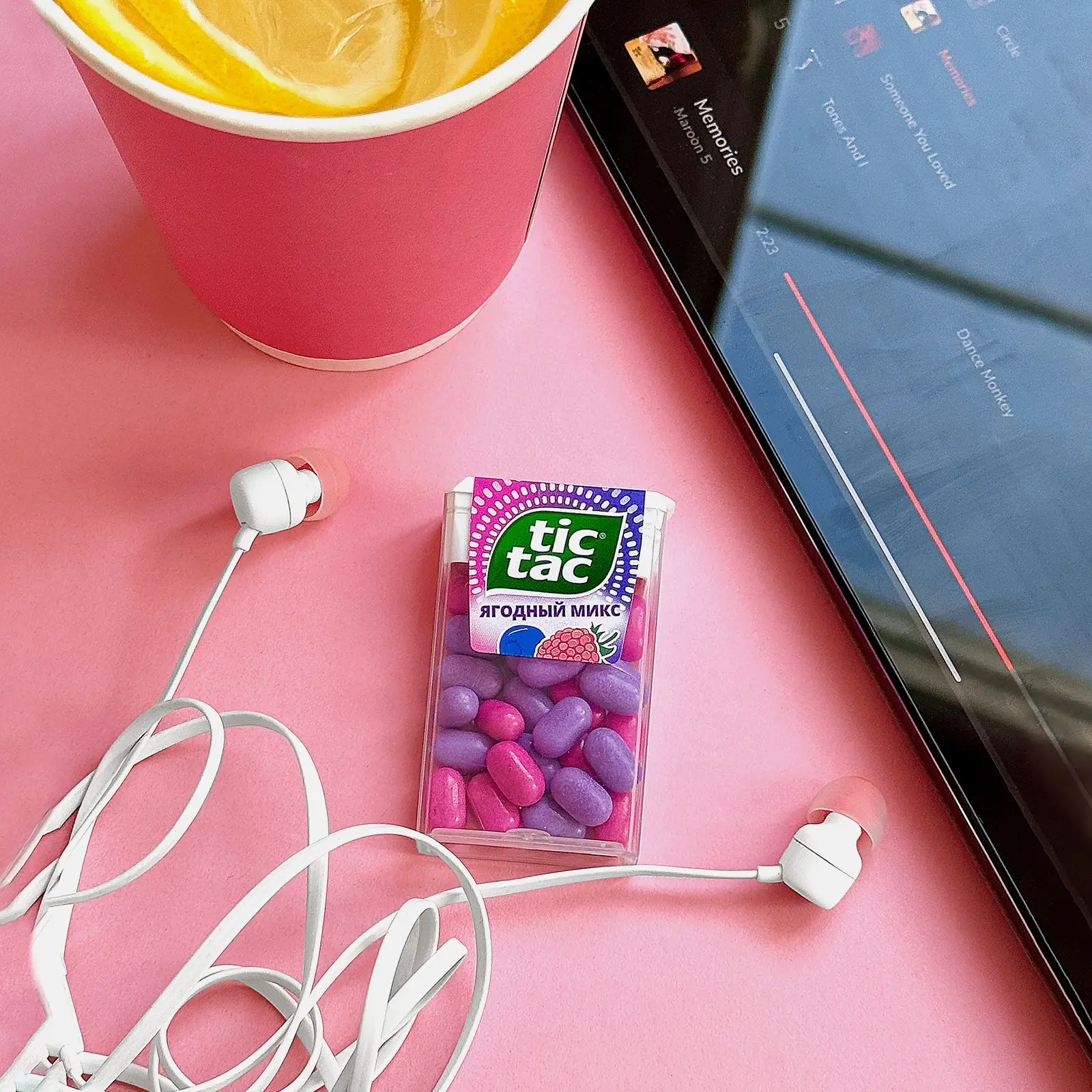 Драже освежающее Ягодный микс Tic Tac 16г