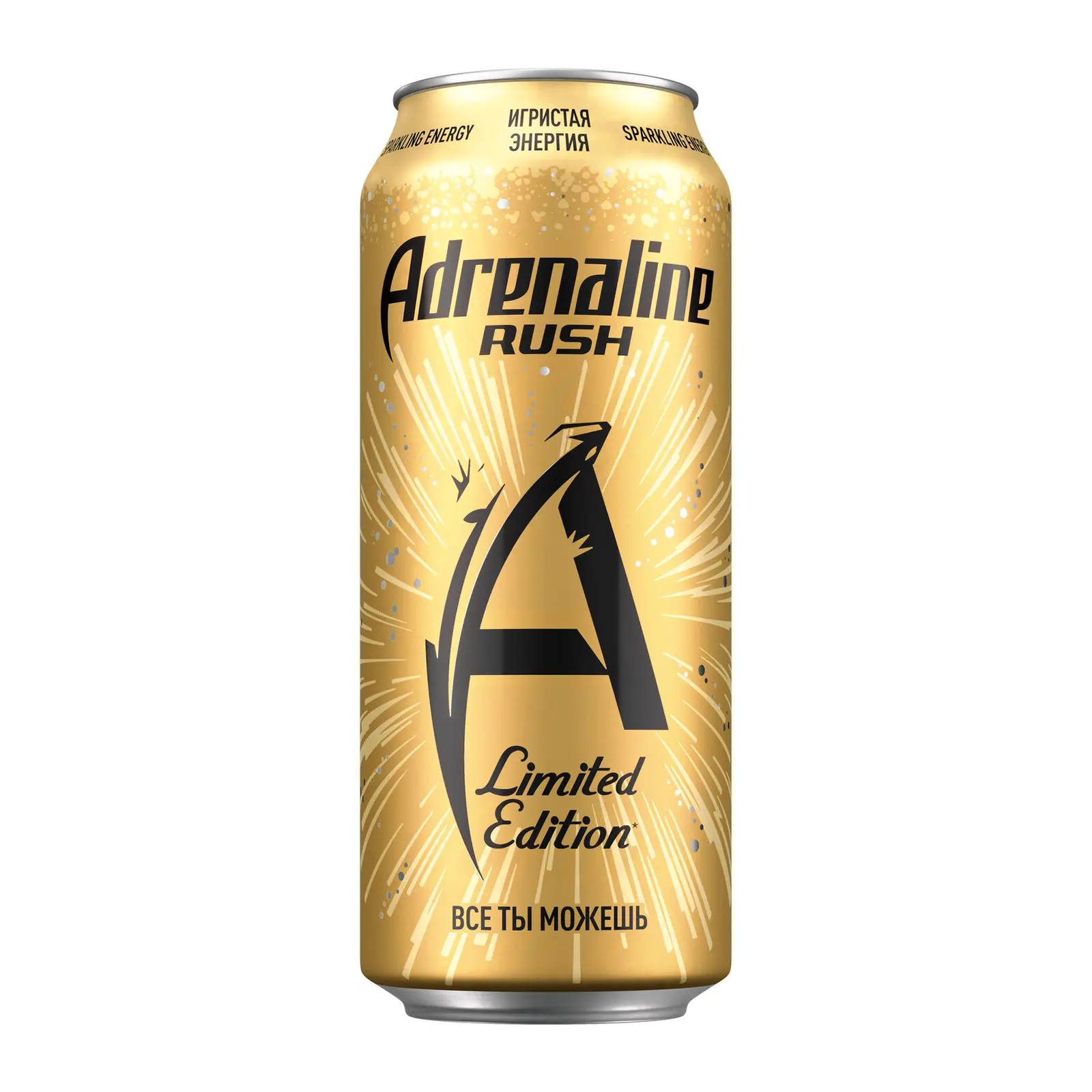 Изображение товара Энергетический напиток Adrenaline Rush Sparkling Energy 449 мл, бодрость и энергия