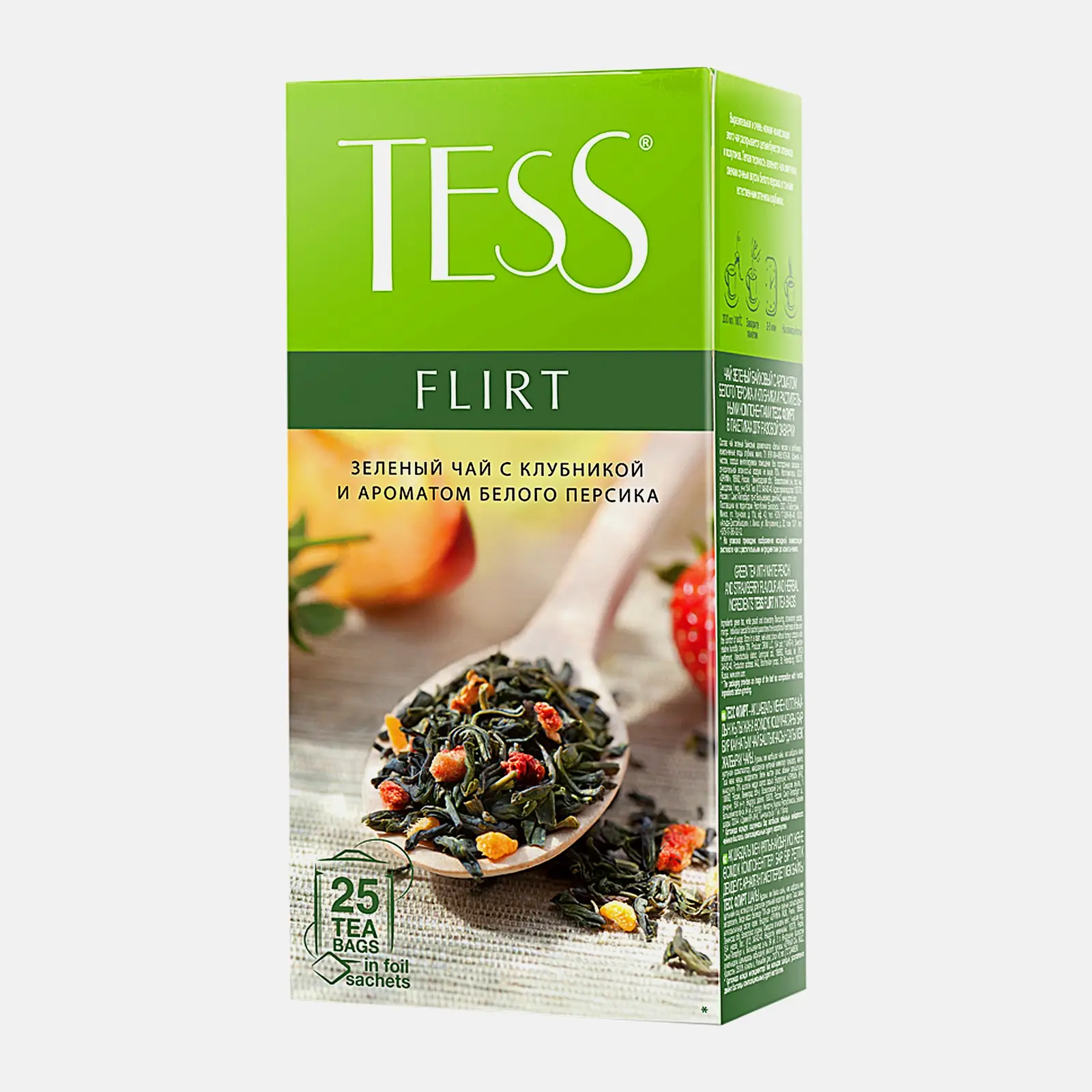 Чай зеленый Tess Flirt 25пак 37.5г