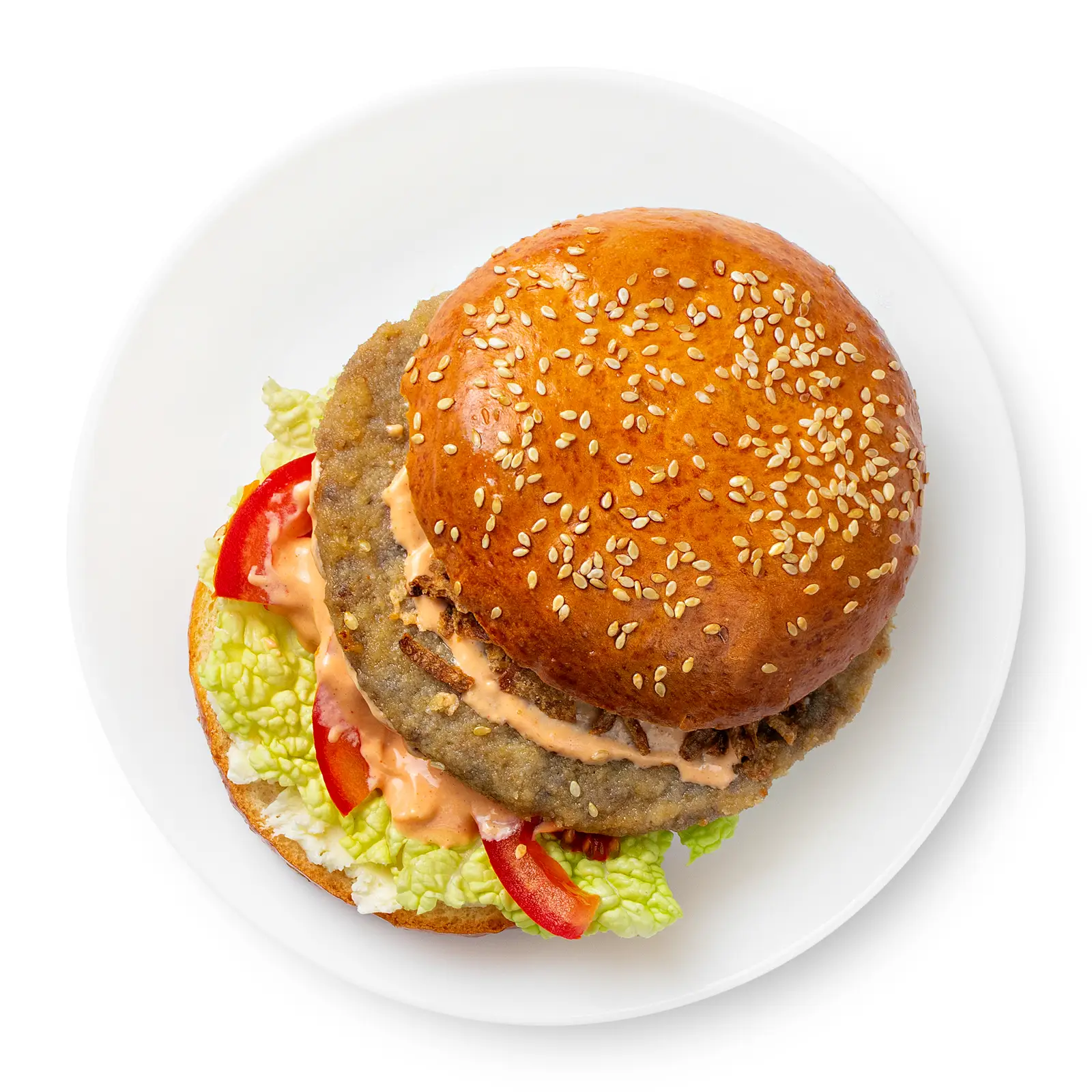 Изображение товара Гамбургер с бифштексом рубленым 230г