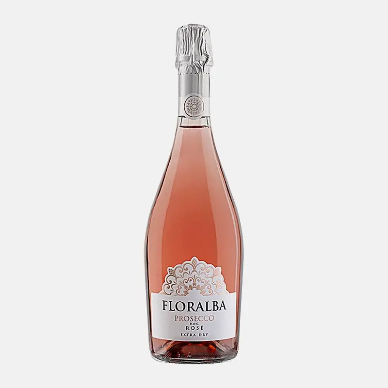Вино игристое Floralba Просекко розовое брют 11.5% 750мл Вино игристое Floralba Просекко розовое брют 11.5% 750мл