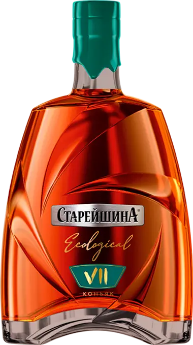 Изображение товара Коньяк Старейшина КВ Российский 7 лет 50 мл натуральный выдержанный