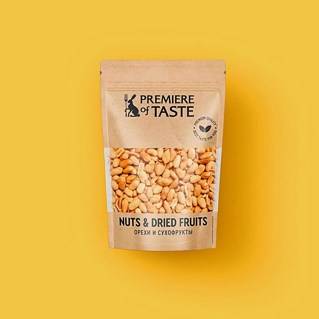 Изображение товара Натуральный арахис Premiere of Taste 150 г без соли и жарки