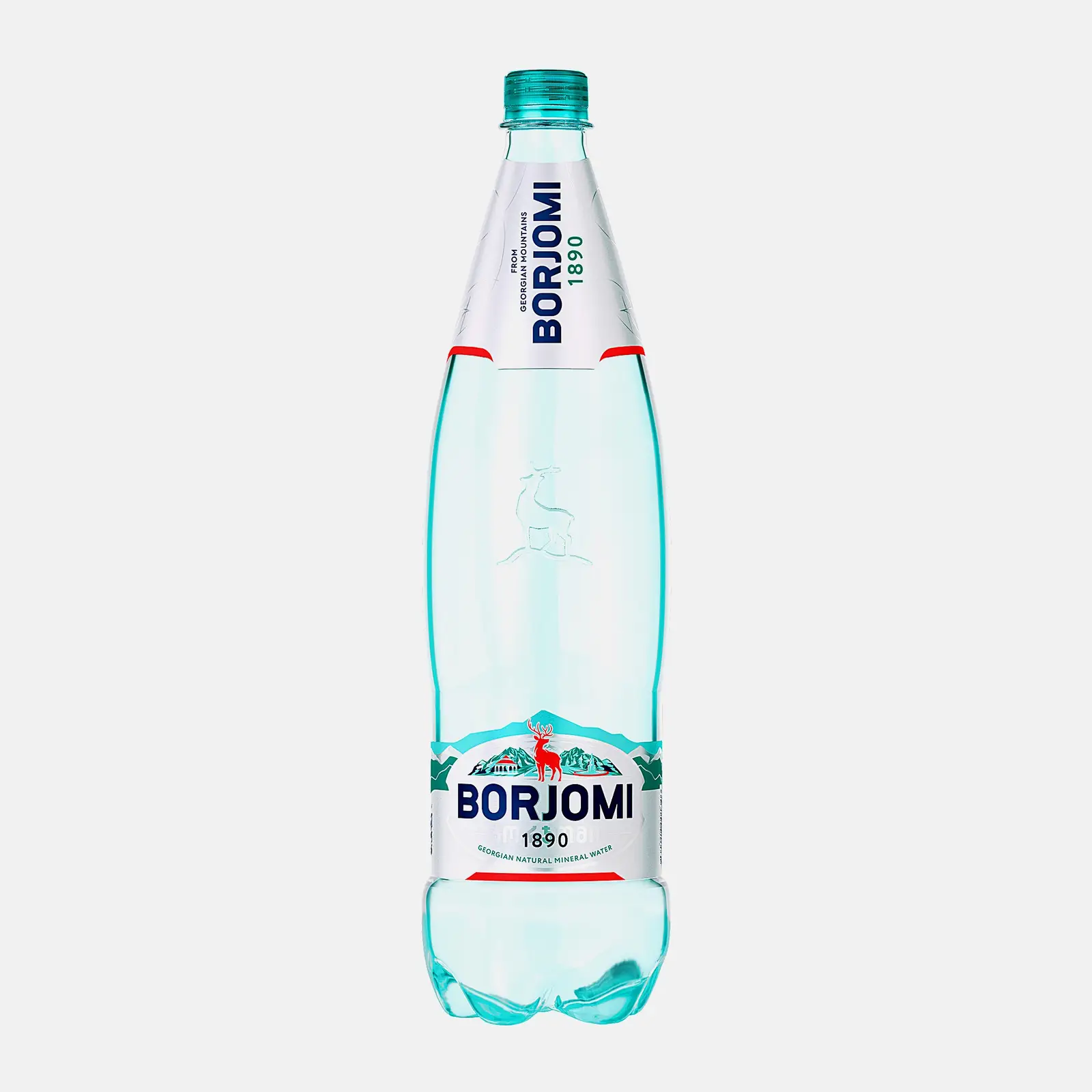Вода Borjomi минеральная лечебно-столовая газированная 1.25л