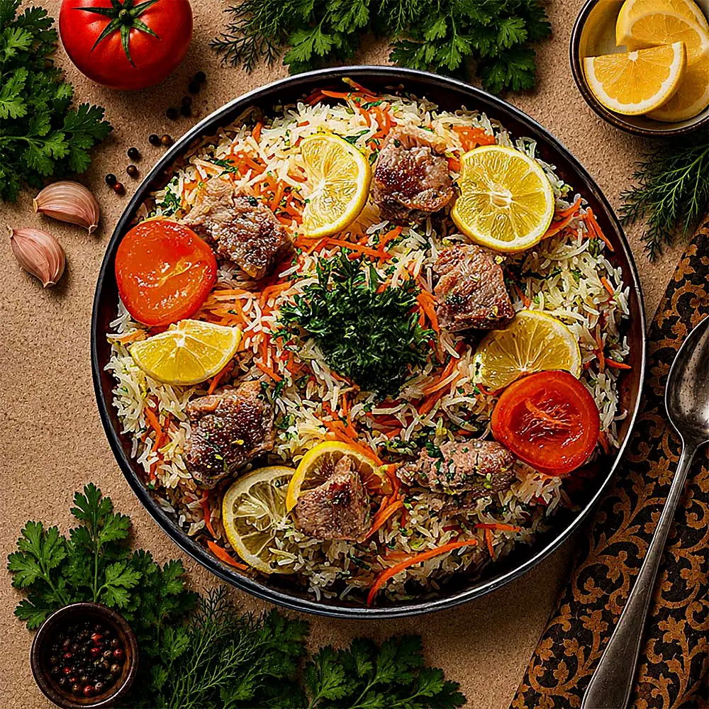 Плов по-осетински с аджикой Готово! Наши Традиции 150г - фото 3 Плов по-осетински с аджикой Готово! Наши Традиции 150г - фото 3