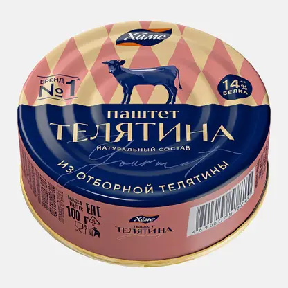 Паштет Хаме из телятины 100г