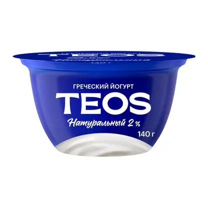 Изображение товара Греческий йогурт Савушкин продукт 2% 140г натуральный и полезный