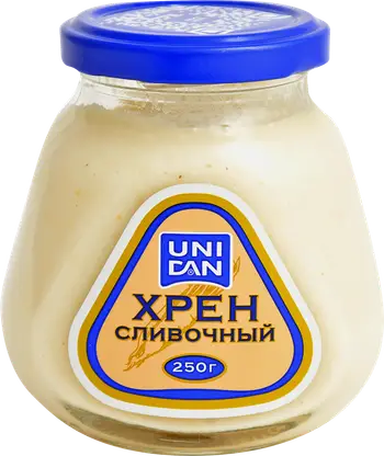 Хрен Uni Dan Сливочный 250г