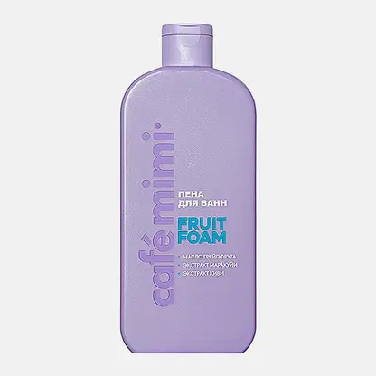 Пена для ванн Fruit Foam Cafe Mimi 400мл