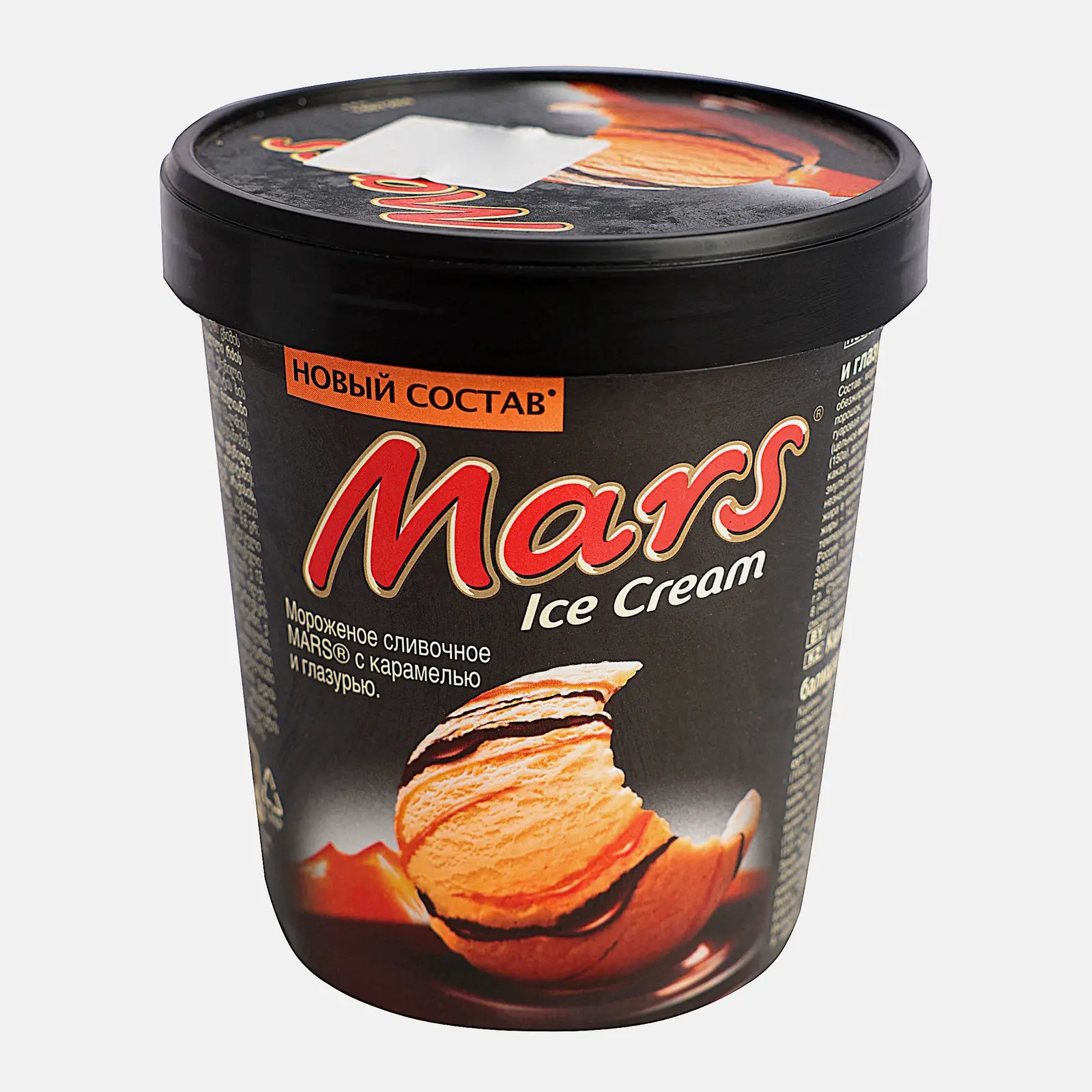 Изображение товара Мороженое Mars сливочное с карамелью и глазурью 8.5% 300г