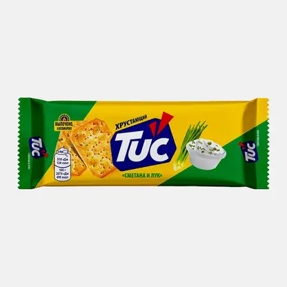 Крекер cо вкусом сметаны и лука Tuc 100г