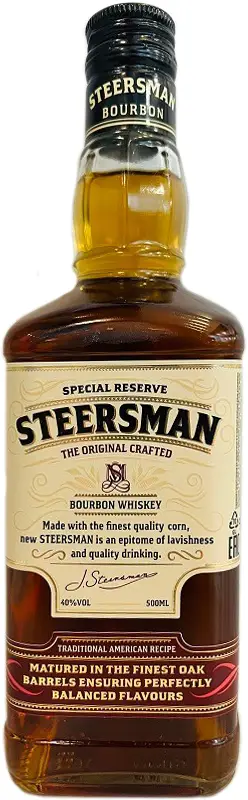 Изображение товара Виски Steersman Бурбон зерновой 40% 500мл выдержанный четыре года