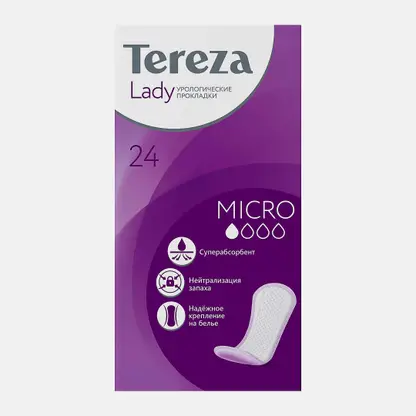 Урологические прокладки Micro Tereza Lady 24шт