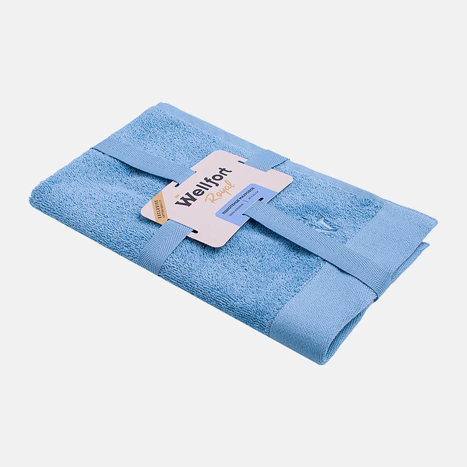 Махровое полотенце Blue Mufta Wellfort Royal 30*50см - фото 2