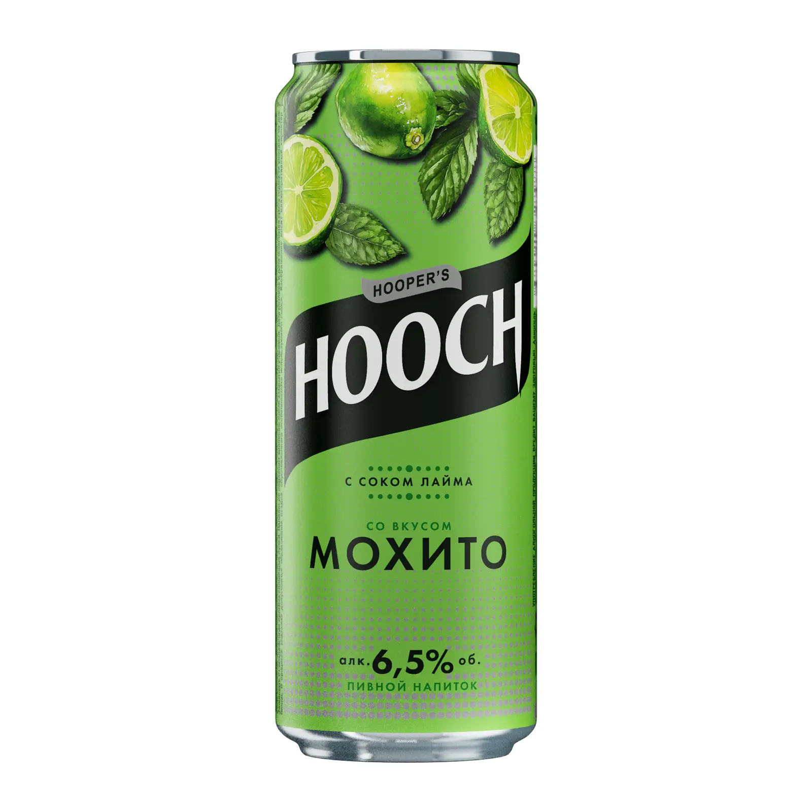Изображение товара Пивной коктейль Hooch Мохито с соком лайма 450 мл 6.5%