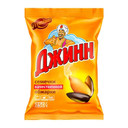Изображение товара Семечки Джинн жареные 250г