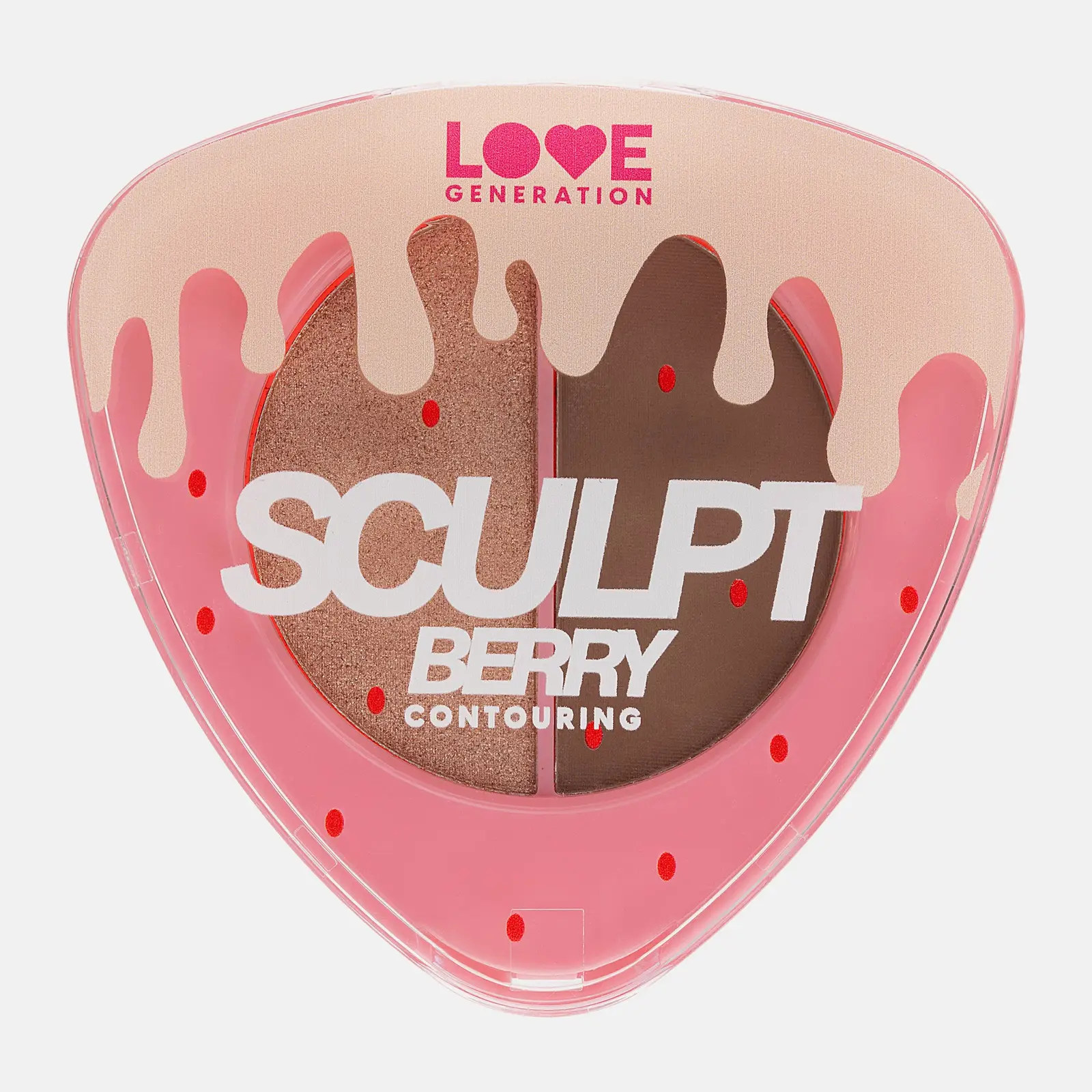 Палетка контуринг для лица тон 01 Love Generation Sculpt Berry - фото 3