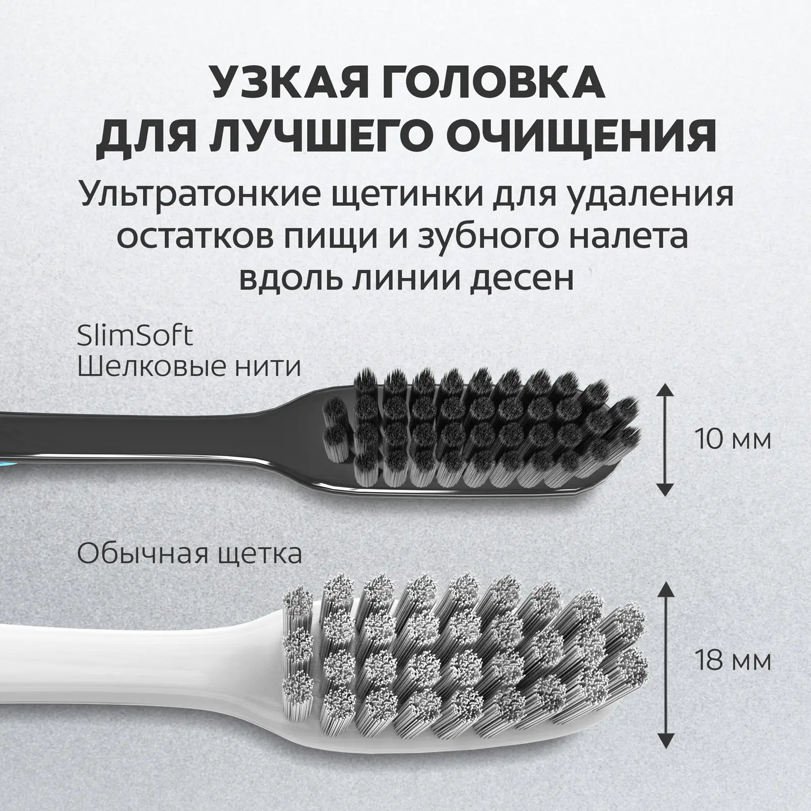 Зубная щетка Colgate Шелковые нити с древесным углем 1 + 1 Мягкая