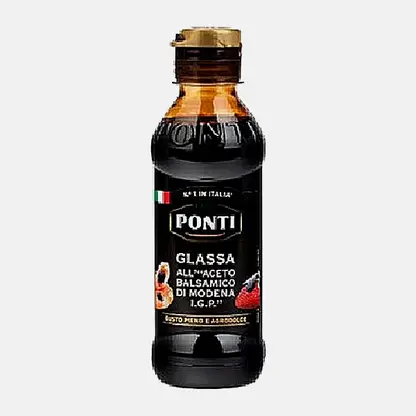 Топпинг соевый на основе бальзамического уксуса Ponti 250мл