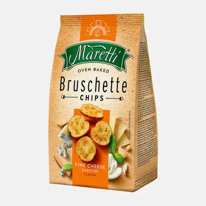 Печёные Maretti хлебные ломтики сырный микс 70г