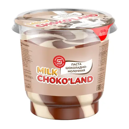 Изображение товара Паста Lucky Days шоколадно-молочная 350г