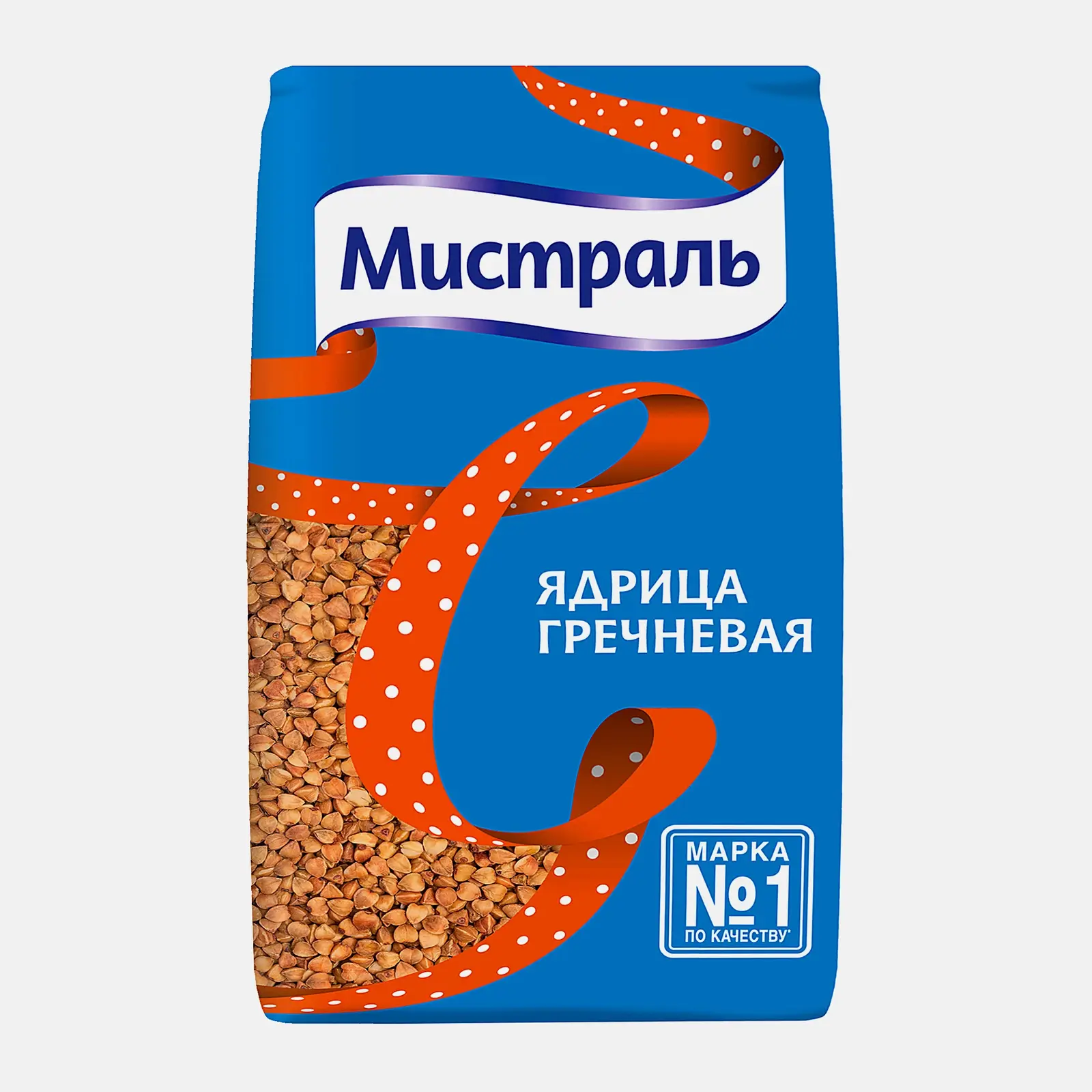 Изображение товара Крупа Мистраль Гречневая ядрица 900г - натуральный продукт для здорового питания