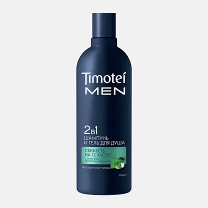 Шампунь-гель для душа 2 в 1 Timotei Men 360мл
