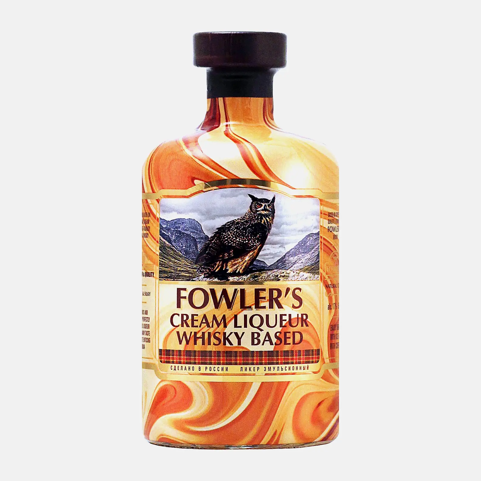 Изображение товара Ликер Fowlers эмульсионный сливочный 17% 500мл Россия