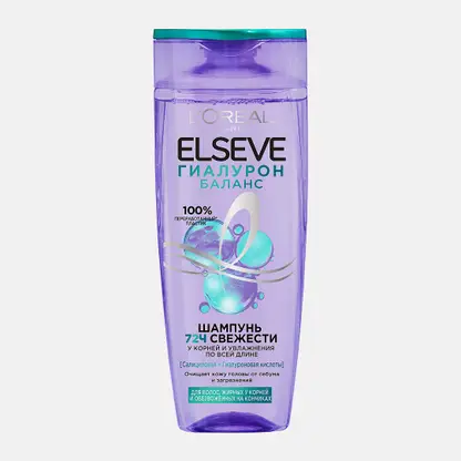 Шампунь для волос L’Oréal Paris Elseve Гиалурон Баланс 400мл