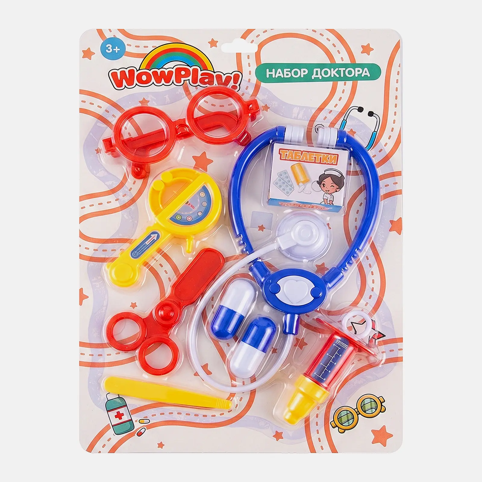 Игровой набор Доктор 9 предметов WowPlay! - фото 3