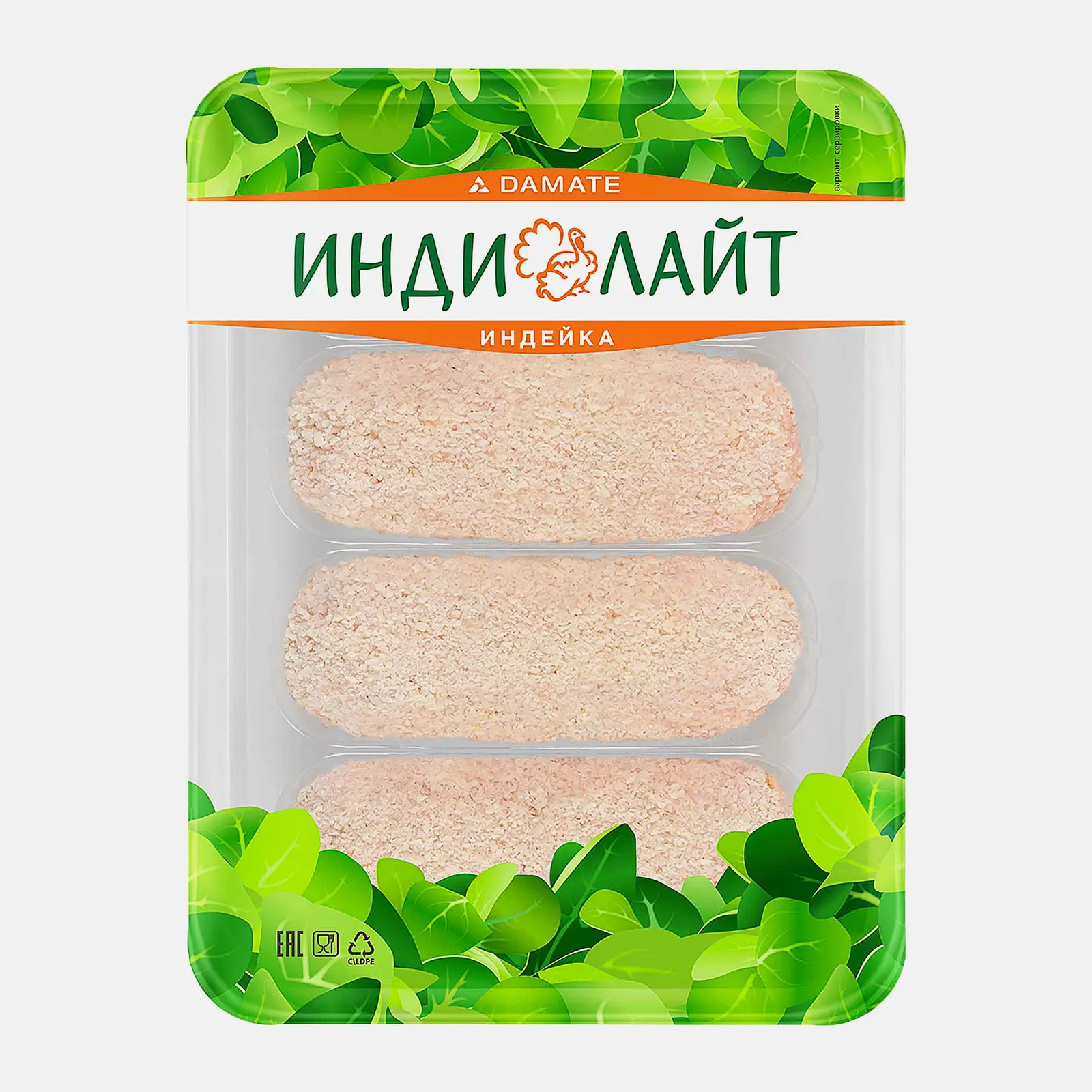 Изображение товара Котлеты из индейки со сливками Индилайт 340 г натуральный вкус и качество