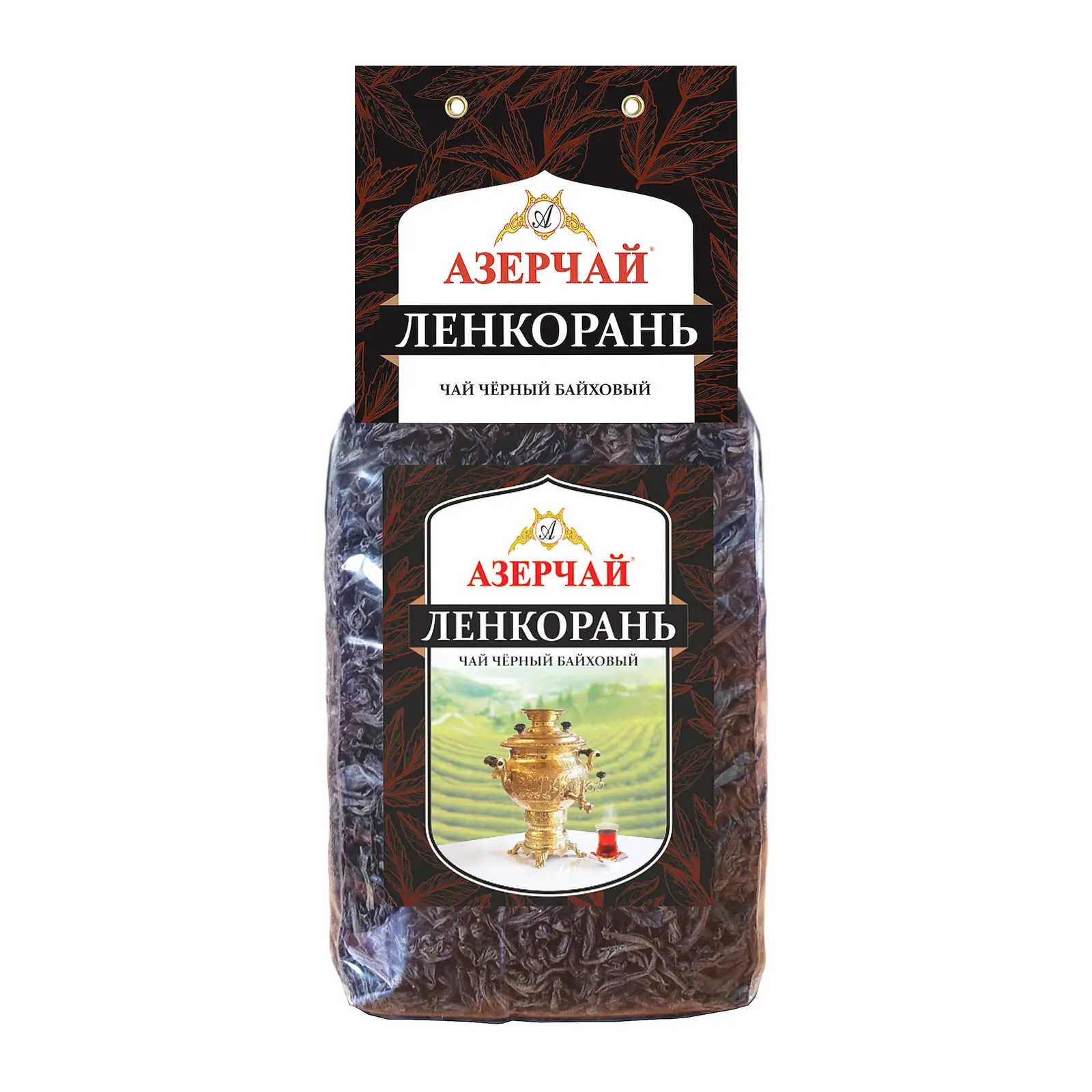 Изображение товара Чай черный Азерчай Ленкорань крупнолистовой 400г