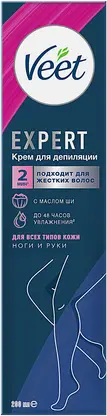 Крем для депиляции Veet Expert для всех типов 200мл
