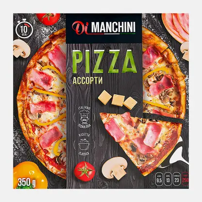 Пицца Di Manchini ассорти 350г