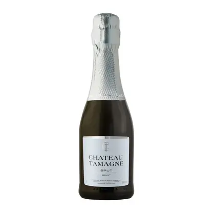Вино игристое Chateau Tamagne белое брют 12.5% 200мл