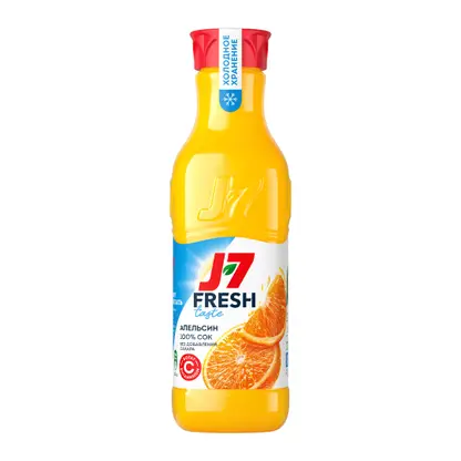 Изображение товара Сок апельсиновый 100% J7 Fresh Taste 850мл