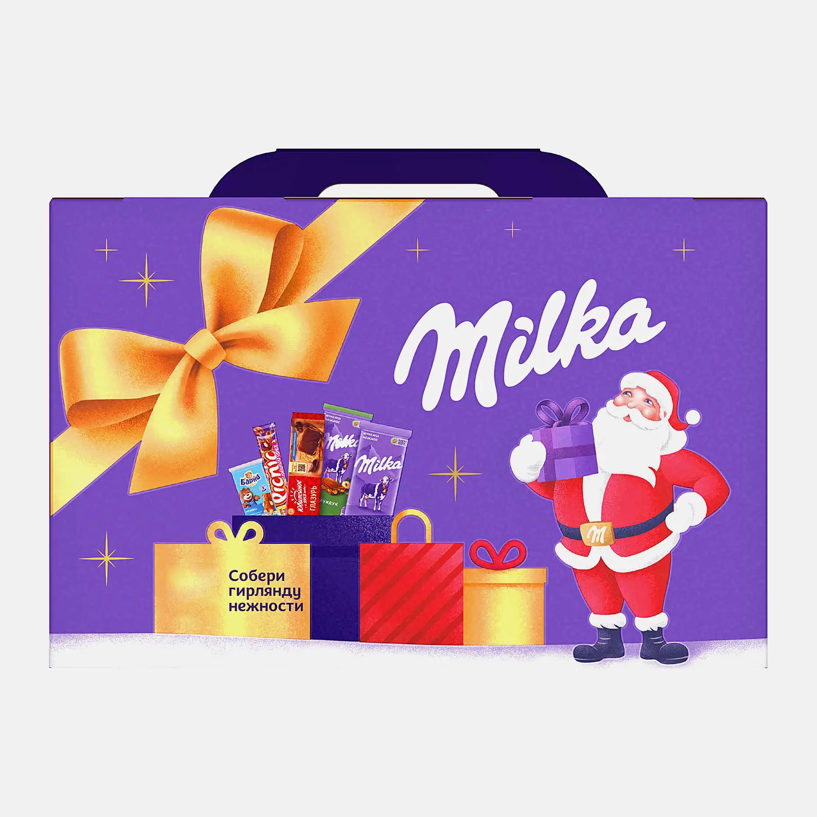 Новогодний подарок Milka 388г Новогодний подарок Milka 388г
