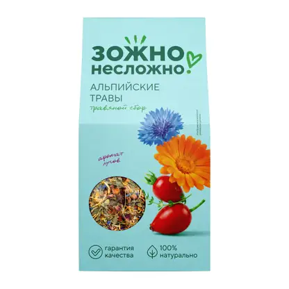 Изображение товара Травяной сбор Магнит Образ жизни Альпийские травы 75г