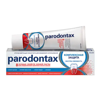 Изображение товара Зубная паста Parodontax Комплексная Защита чувствительных десен 75мл с фтором