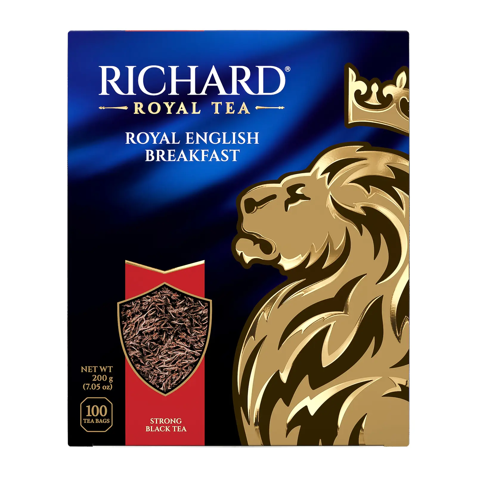Изображение товара Черный чай Richard Royal English Breakfast 100 пакетов высокое качество