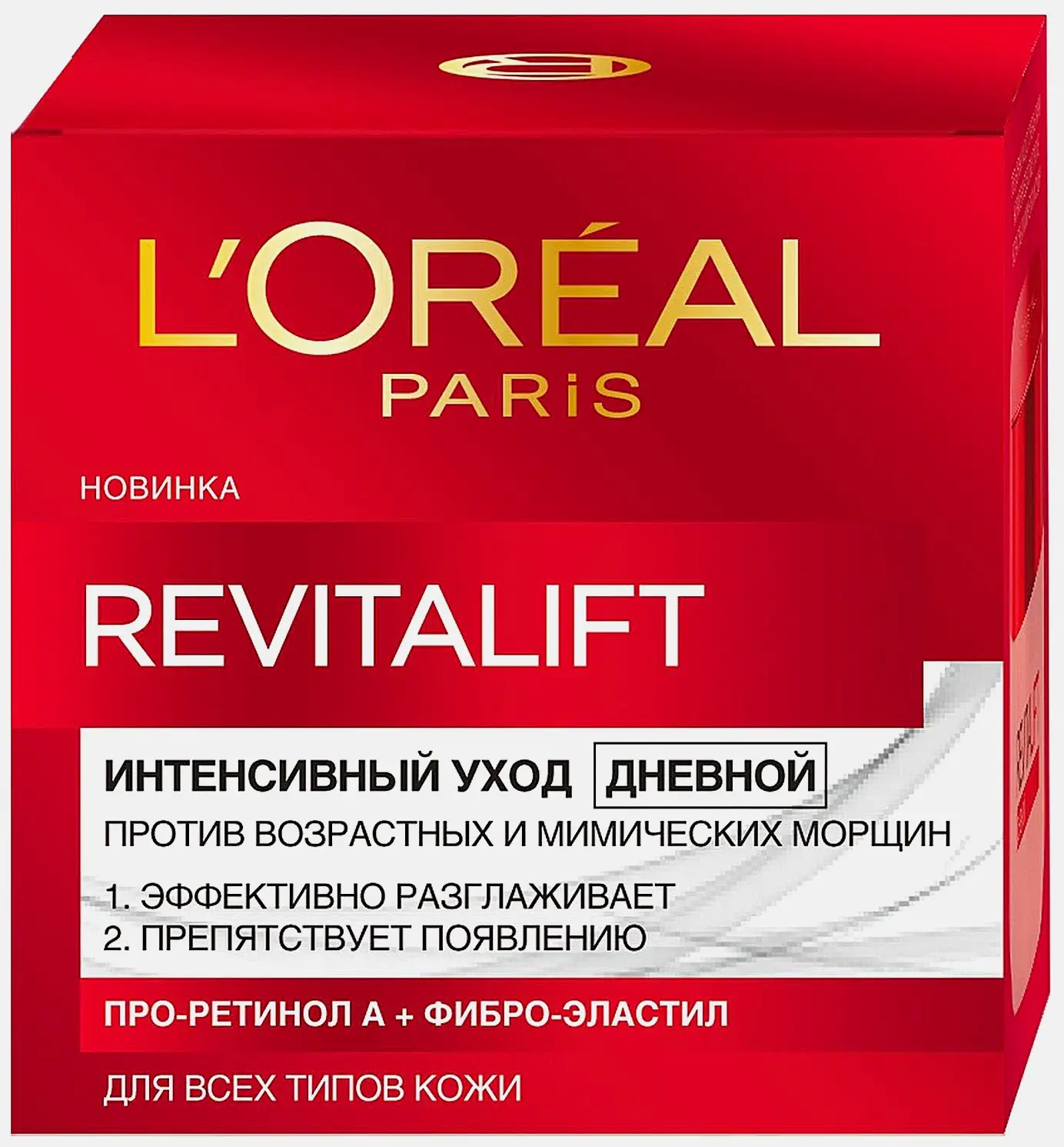 Крем для лица L’Oréal Paris Ревиталифт Дневной антивозрастной против морщин 50мл