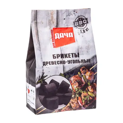 Изображение товара Брикеты Эксмо древесно-угольные Дача 1.8кг